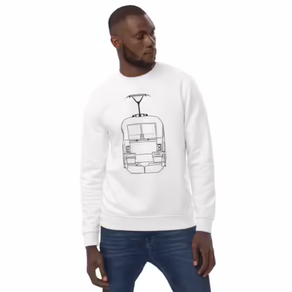 Unisex eco sweatshirt ÖBB Siemens Taurus – Bild 2
