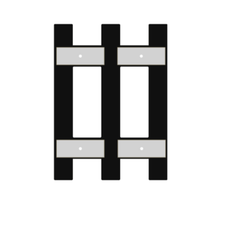 Schienenverbindung Platine