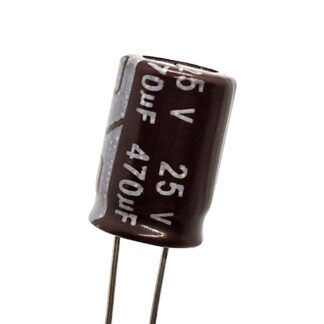 Kondensator 470uF 25V 8 mm x 12 mm (Ø x h) ±20%