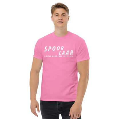 Spoorlaar 'Digital made easy' T-shirt witte tekst – Bild 18