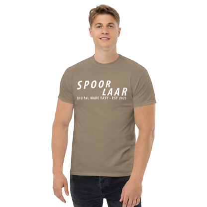 Spoorlaar 'Digital made easy' T-shirt witte tekst – Bild 16