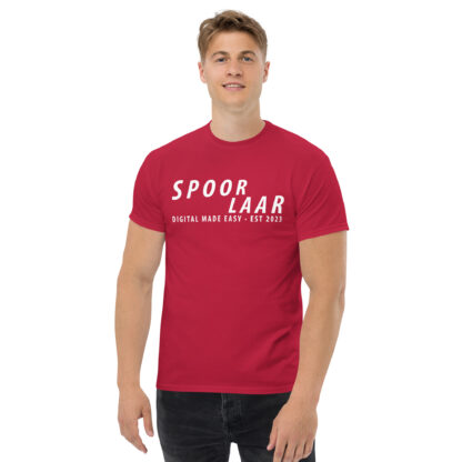 Spoorlaar 'Digital made easy' T-shirt witte tekst – Bild 7