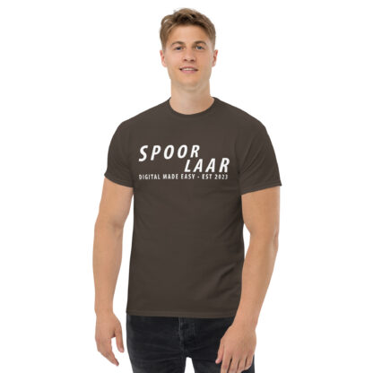 Spoorlaar 'Digital made easy' T-shirt witte tekst – Bild 6
