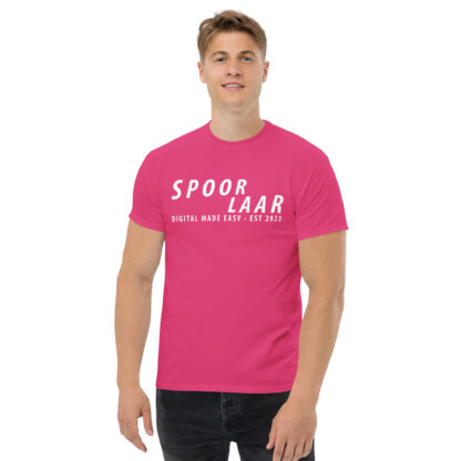 Spoorlaar 'Digital made easy' T-shirt witte tekst – Bild 11