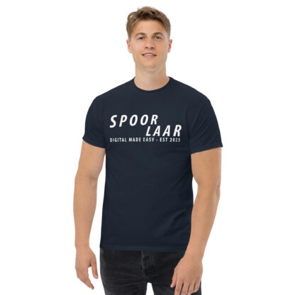Spoorlaar 'Digital made easy' T-shirt witte tekst – Bild 3