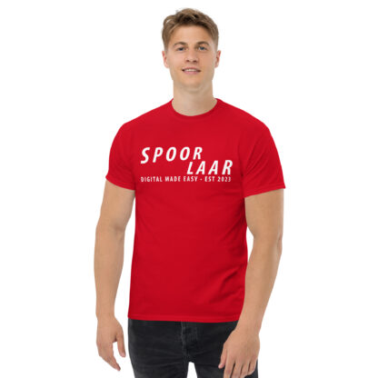 Spoorlaar 'Digital made easy' T-shirt witte tekst – Bild 5