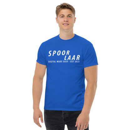 Spoorlaar 'Digital made easy' T-shirt witte tekst – Bild 8
