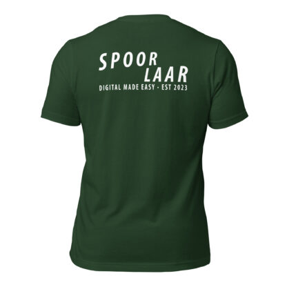 Spoorlaar 'Digital made easy' T-shirt witte tekst premium – Bild 9