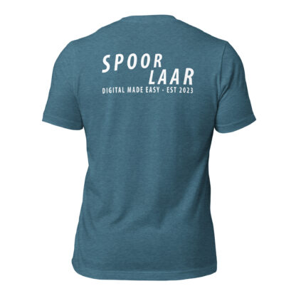 Spoorlaar 'Digital made easy' T-shirt witte tekst premium – Bild 10